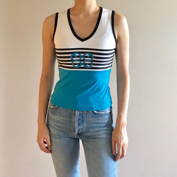 Y2K Escada logo tank - Picture 2 of 7